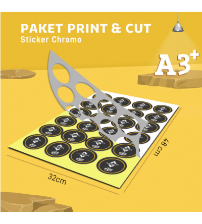 STIKER CHROMO A3