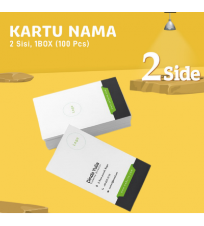 KARTU NAMA 2 SIDE