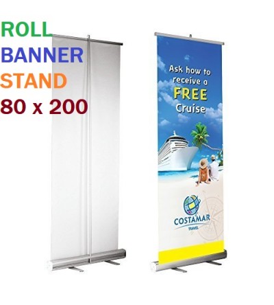 ROLL BANNER STAND 80 X 200